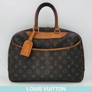 Auth Louis Vuitton Monogram Deauville bag M47270